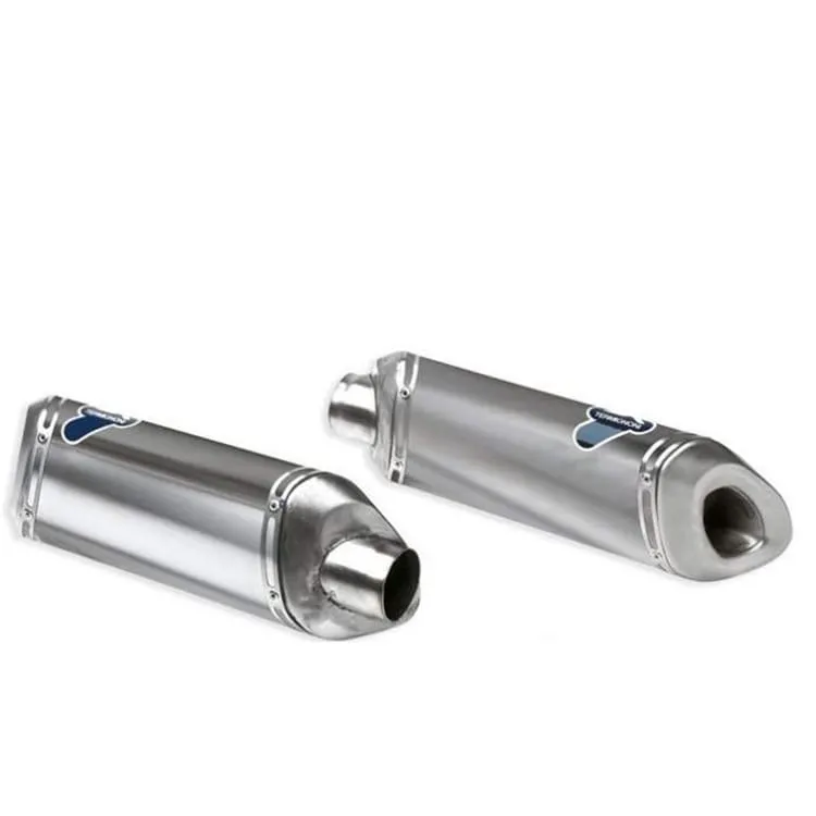 Ducati 848 2008 > 2010 Scarichi Termignoni Terminali Titanio-96198709B-25498