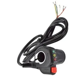 Acceleratore a mezza torsione monopattino 36v con interruttore e display di potenza