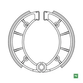 Ganasce freno NEWFREN GF204 GILERA APRILIA ASPES BETA CAGIVA SWM GILERA PUCH