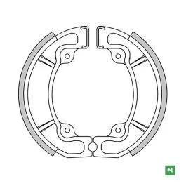 Ganasce freno posteriori NEWFREN GF219 CAGIVA ALETTA ELEFANT 125 GILERA RALLY 50