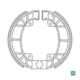 Ganasce freno PIAGGIO SCATTO ZUM 50 NEWFREN GF0254CS