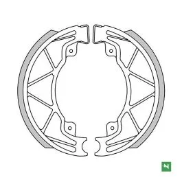 Ganasce freno posteriori NEWFREN GF0268 SCARABEO SR RUNNER CENTRO LIBERTY VESPA