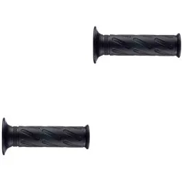 Coppia manopole con foro 120 mm nere SIMILE SUZUKI D. 22/24 mm ARIETE 01680/SSF