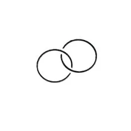 Serie segmenti ø 47 AC 2x1,5 F.G. (cod. SG01501) per KT00011/13/49/58 MOTORPARTS