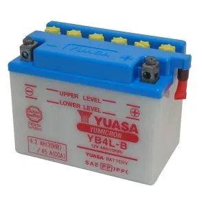 065043410 - BATTERIA YUASA YB4L-B (CON ACIDO) 12V/4AH,