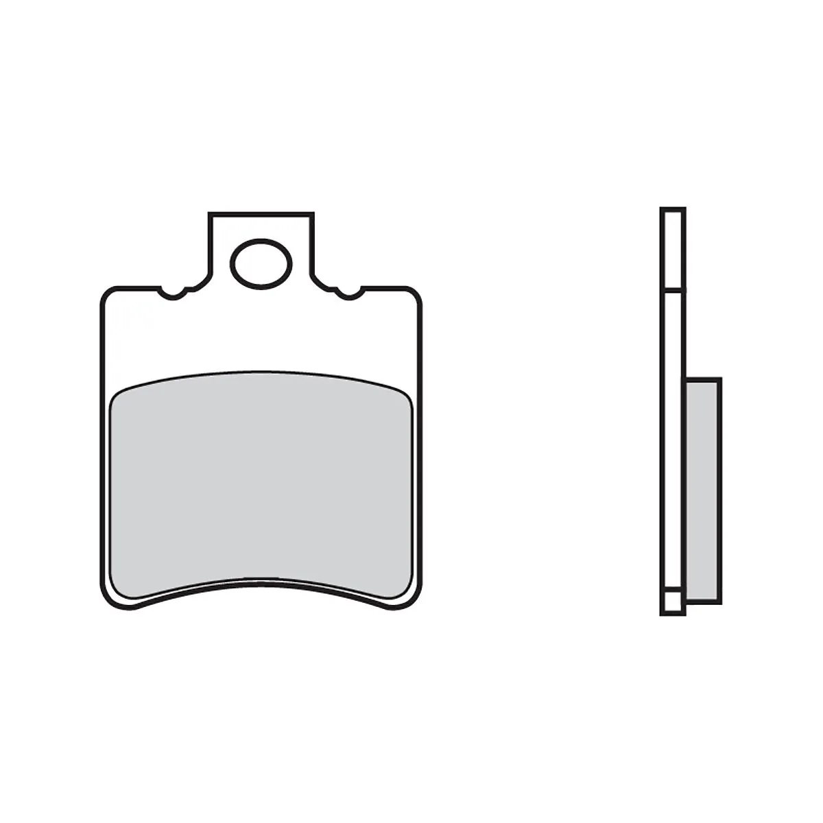 Pastiglie Brembo Freno Anteriori 07003.34 Per Ancillotti Cross 80 1980 > 1982-0700334-54270
