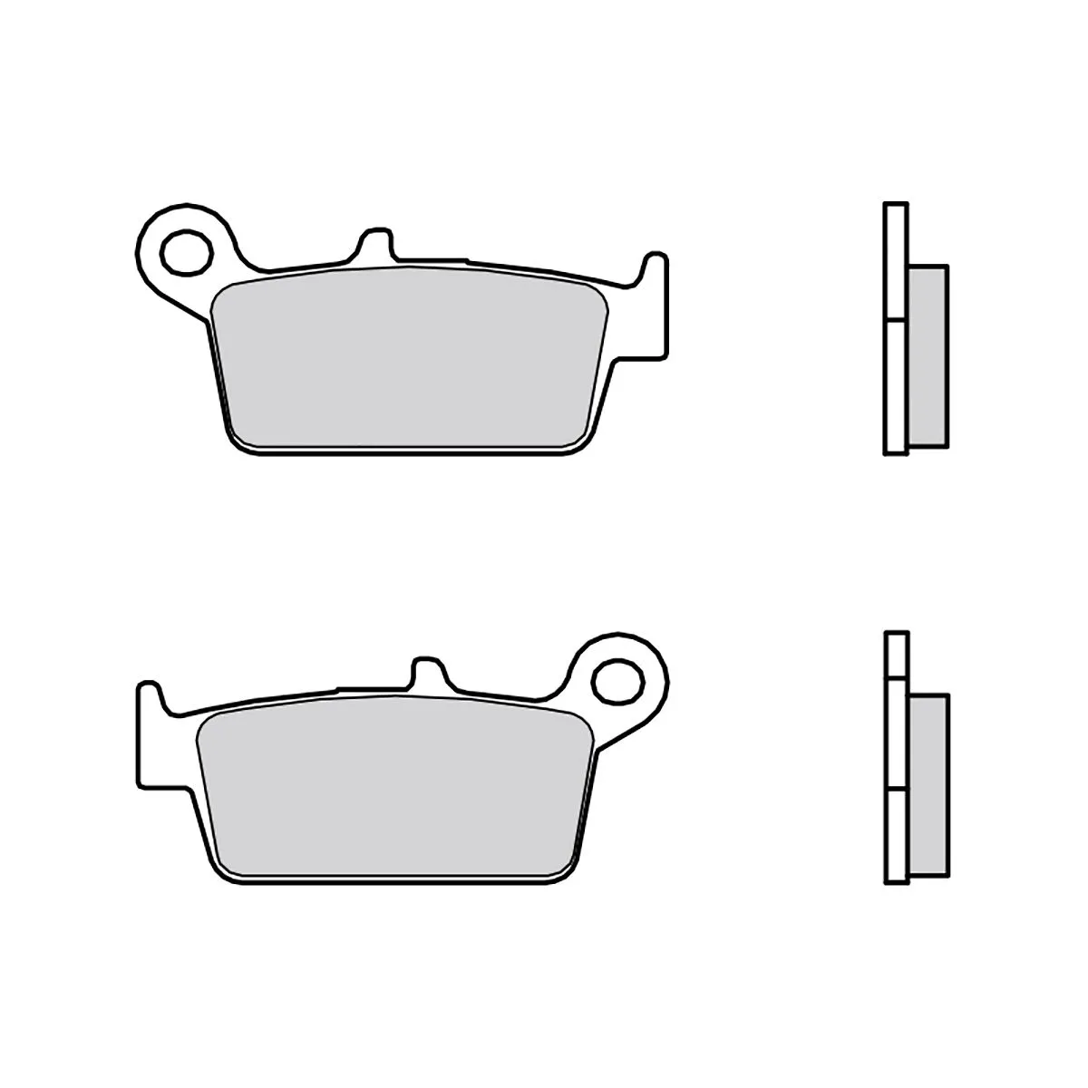 Pastiglie Brembo Freno Anteriori 07011.cc Per Daelim Besbi 50 2007 > 2009-07011CC-59198