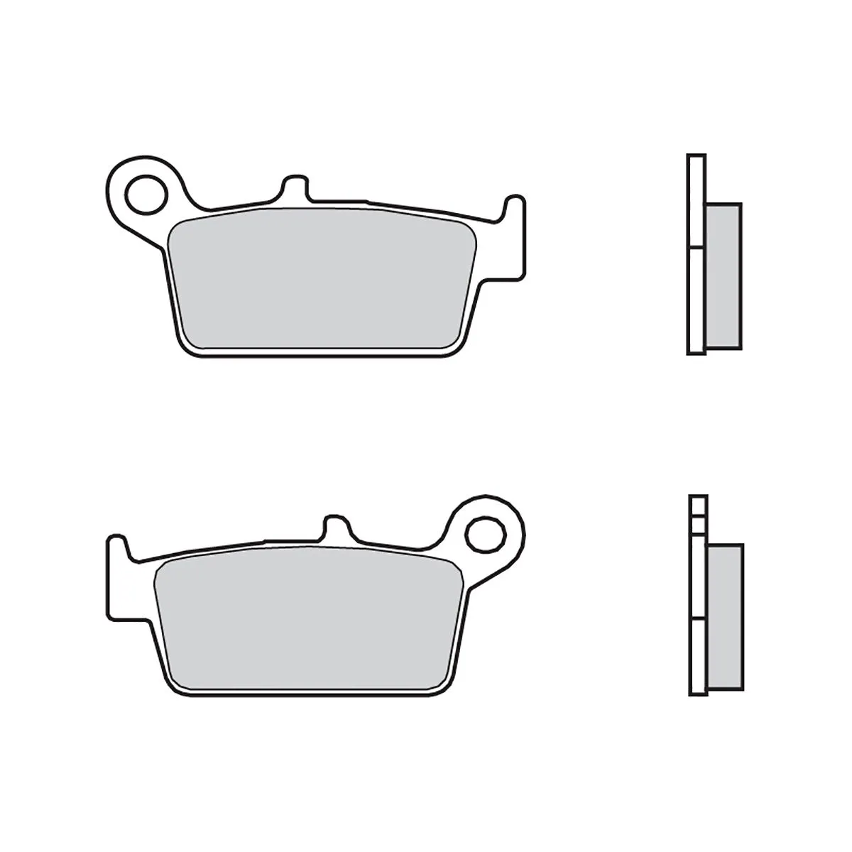 Pastiglie Brembo Freno Anteriori 07028.cc Per Daelim Besbi 125 2008 > 2010-07028CC-59214