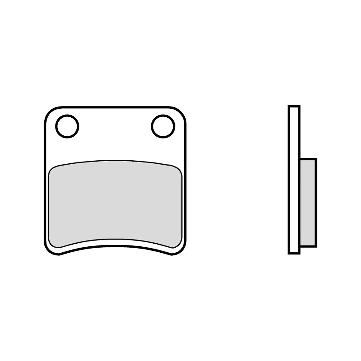 Pastiglie Brembo Freno Anteriori 07032.cc Per Bs Villa Zx 50 1993 > 1995-07032CC-58459