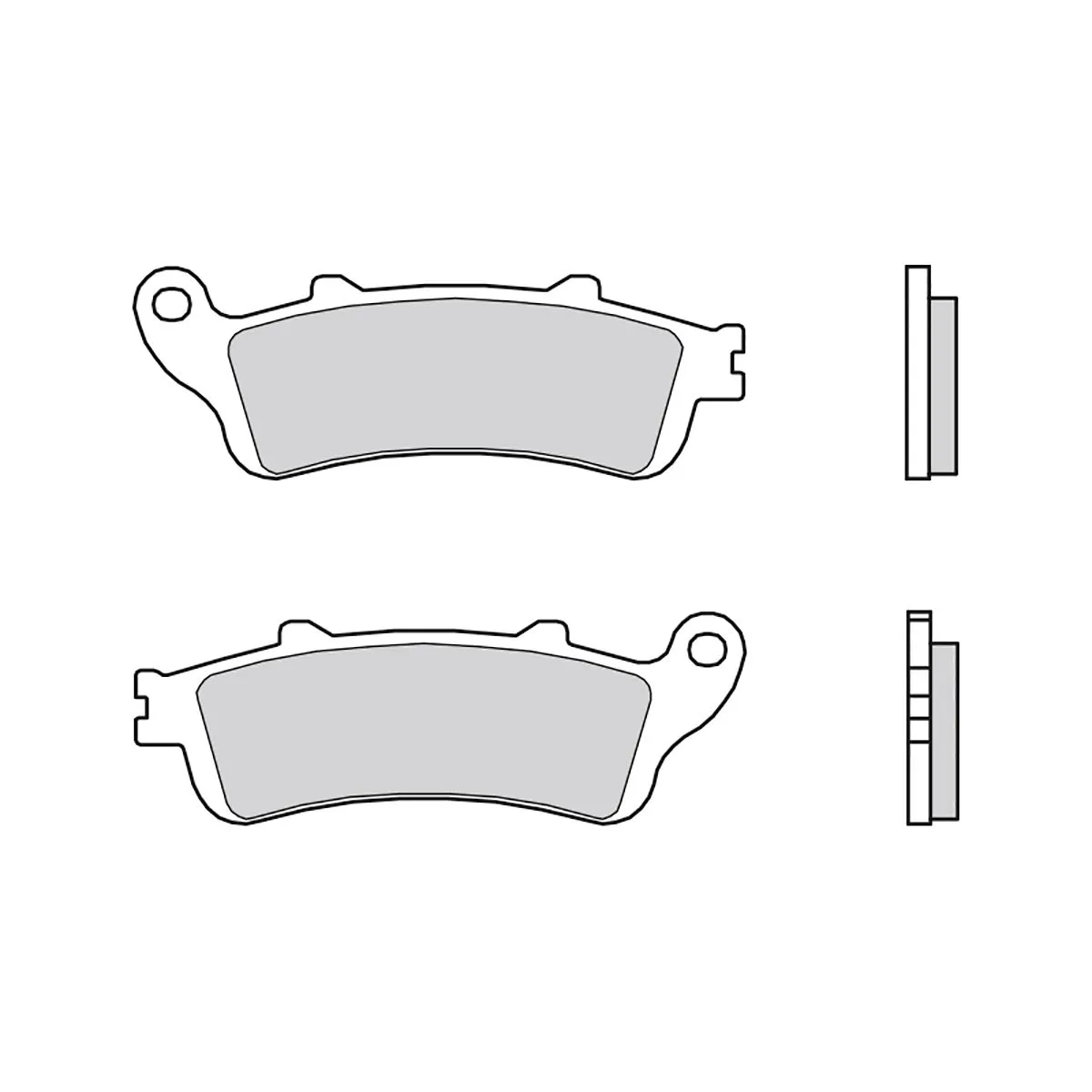 Pastiglie Brembo Freno Anteriori 07034.cc Per Honda Pantheon 125 1998 > 2002-07034CC-65143