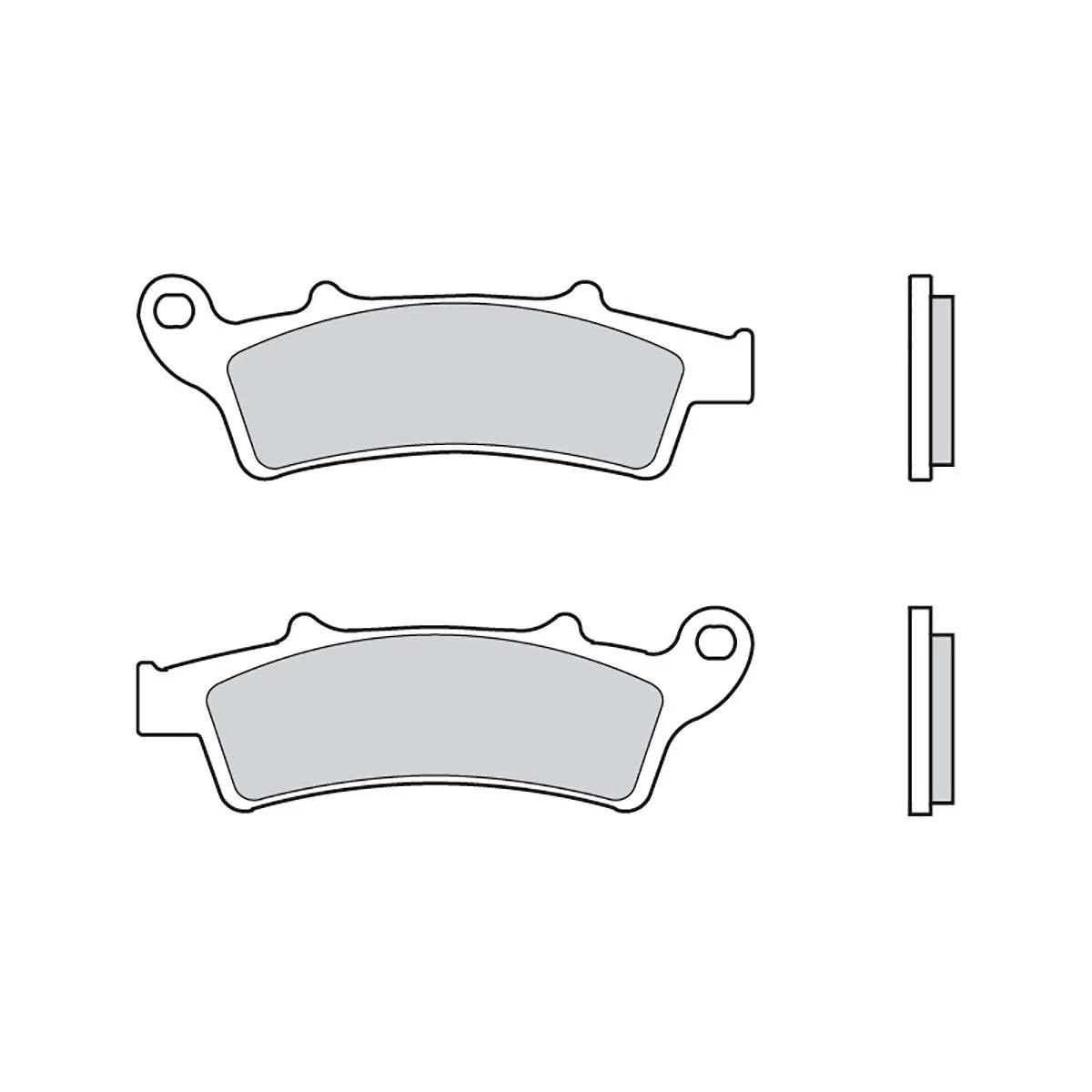 Pastiglie Brembo Freno Anteriori 07045.cc Per Aprilia Atlantic 125 2003 > 2005-07045-54499