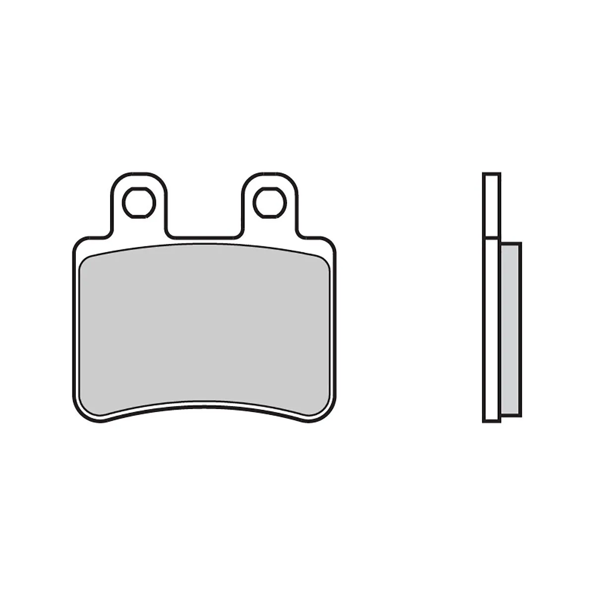 Pastiglie Brembo Freno Anteriori 07048.cc Per Derbi Boulevard S 125 2003 > 2007-07048CC-59409