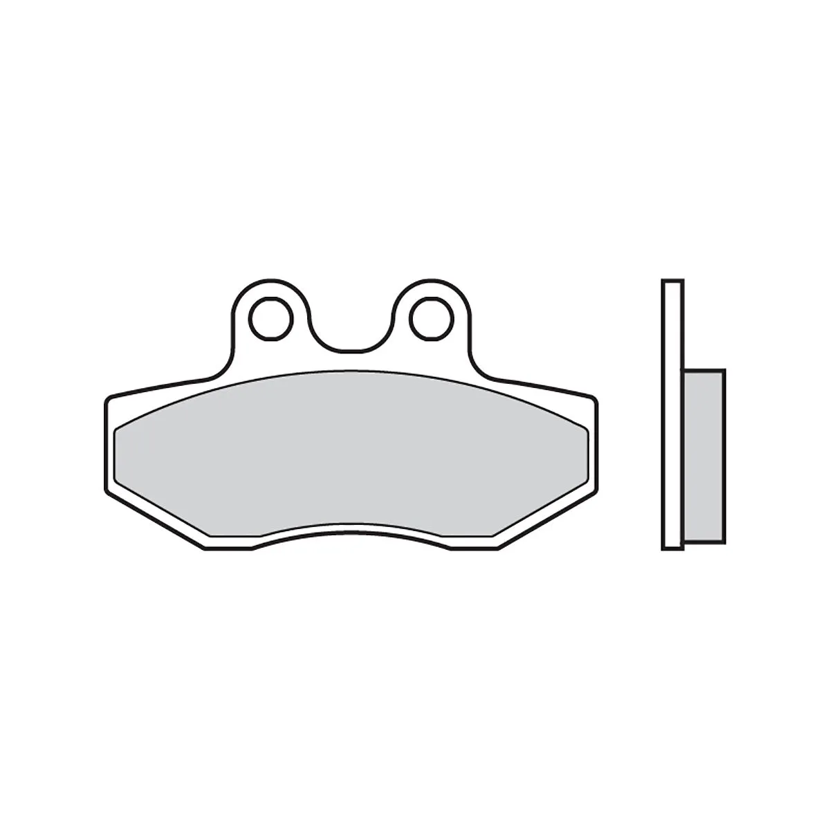 Pastiglie Brembo Freno Anteriori 07068.cc Per Mbk Flame X 125 2004 > 2012-07068CC-77333