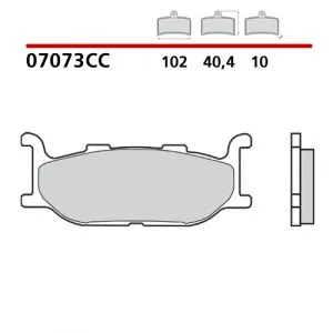 07073CC - Pastiglie Freno Brembo sinterizzate strada (1 coppia per 1 disco) YAMAHA 400 Majesty 04 - T-Max 01-03