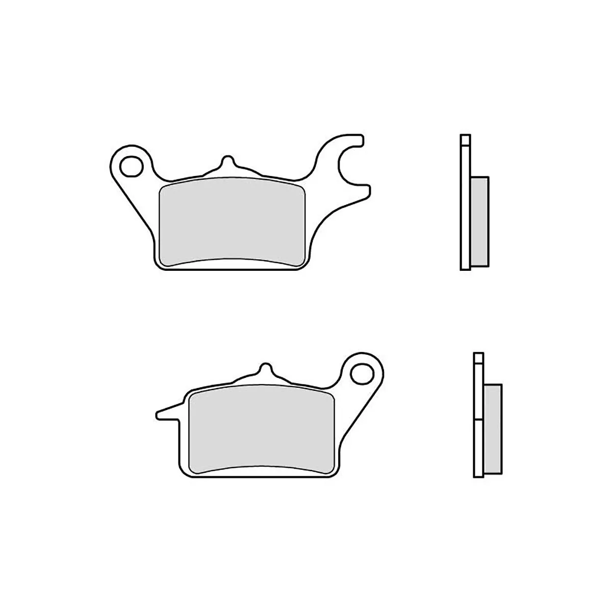 Pastiglie Brembo Freno Anteriori 07112.cc Per Yamaha Tricity Left 125 2015 > 2016-07112CC-84371