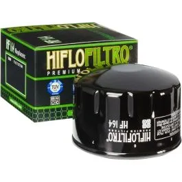 HIFLO HF164 OIL FILTER SPIN-ON PAPER GLOSSY BLACK