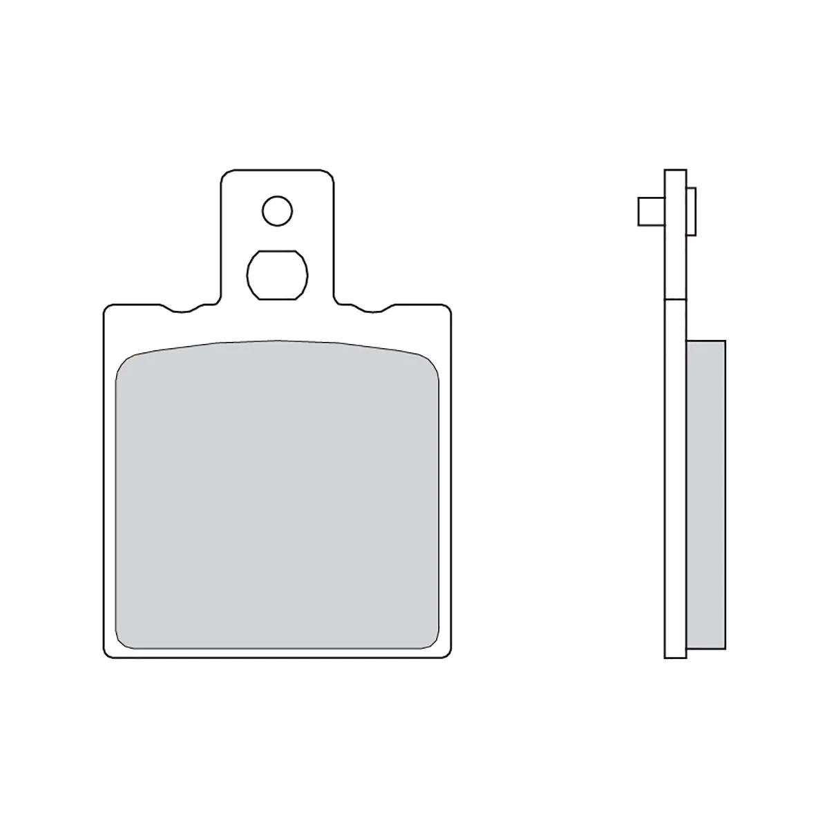 Pastiglie Brembo Freno Anteriori 07bb01.06 Per Alfer Mc 250 1987-07BB0106-54200