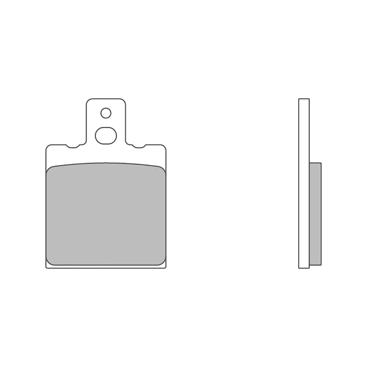 Pastiglie Brembo Freno Anteriori 07bb31.35 Per Alfer Mc 80 1987 > 1989-07BB3135-54172
