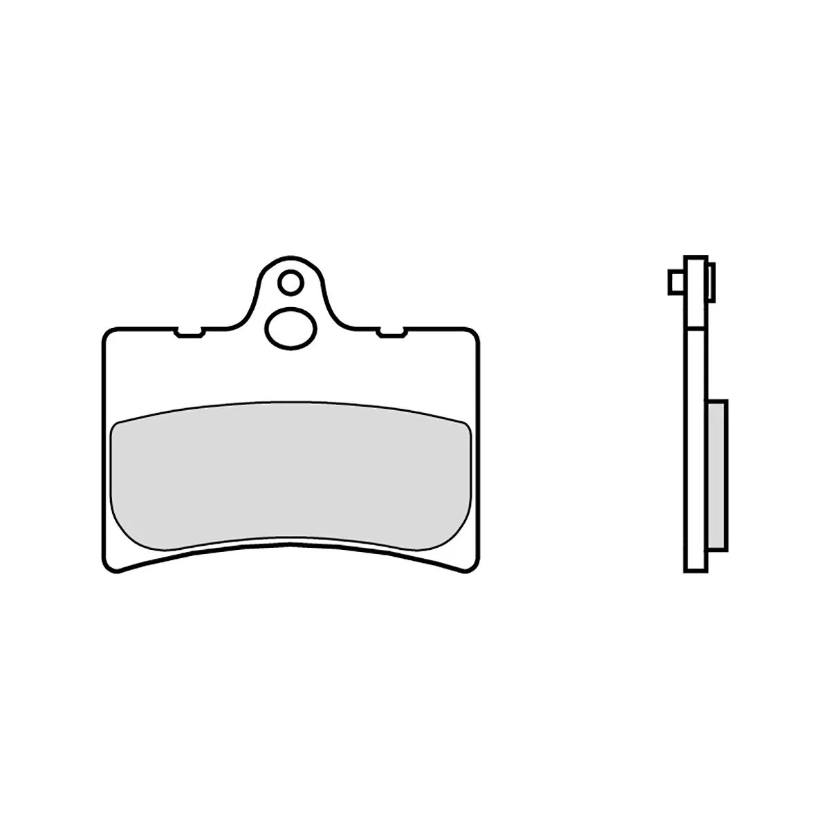Pastiglie Brembo Freno Anteriori 07gr17.05 Per Beta Tr34 260 1993 > 1995-07GR1705-56423