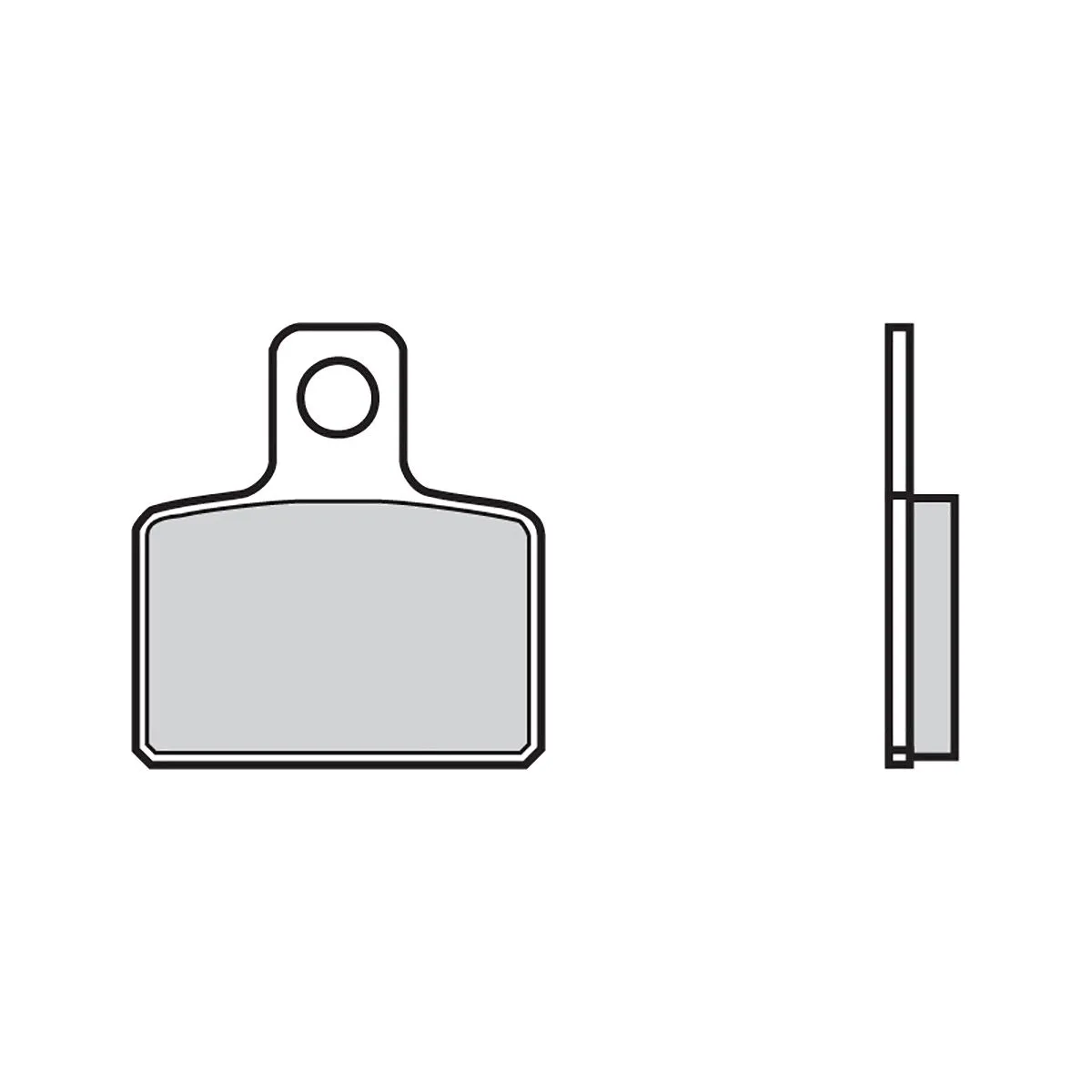 Pastiglie Brembo Freno Anteriori 07gr48.04 Per Aprilia Mini Rx 50 2004 > 2006-07GR4804-54317