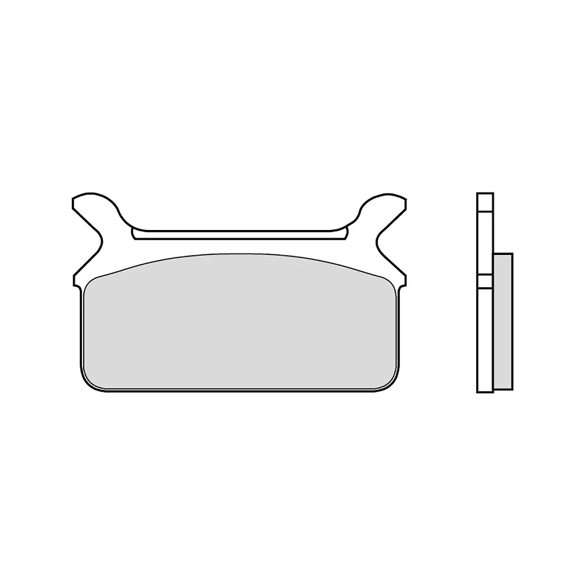 Pastiglie Brembo Post 07hd09.10 Harley Davidson Flhtc Electra Glide Class 90 99-07HD0910-64274