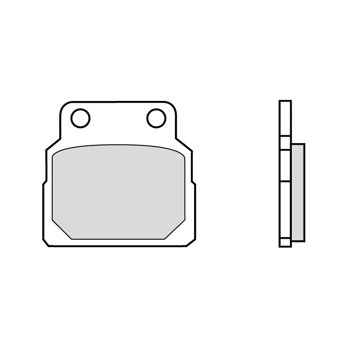 Pastiglie Brembo Freno Anteriori 07ho24.08 Per Honda Cb Dx 450 1989 > 1991-07HO2408-65950