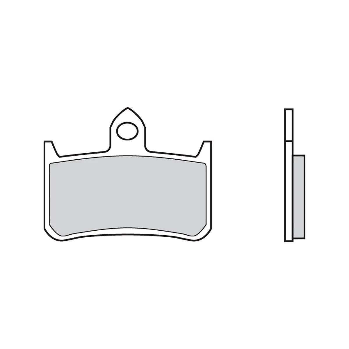 Pastiglie Brembo Freno Anteriori 07ho28.sa Per Honda Ns 125 1989 > 1991-07HO28SA-65133