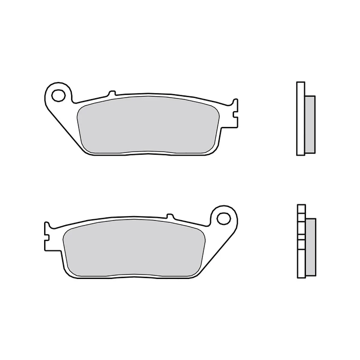 Pastiglie Brembo Freno Anteriori 07ho31.09 Per Daelim Daystar 125 2000 > 2002-07HO3109-59215
