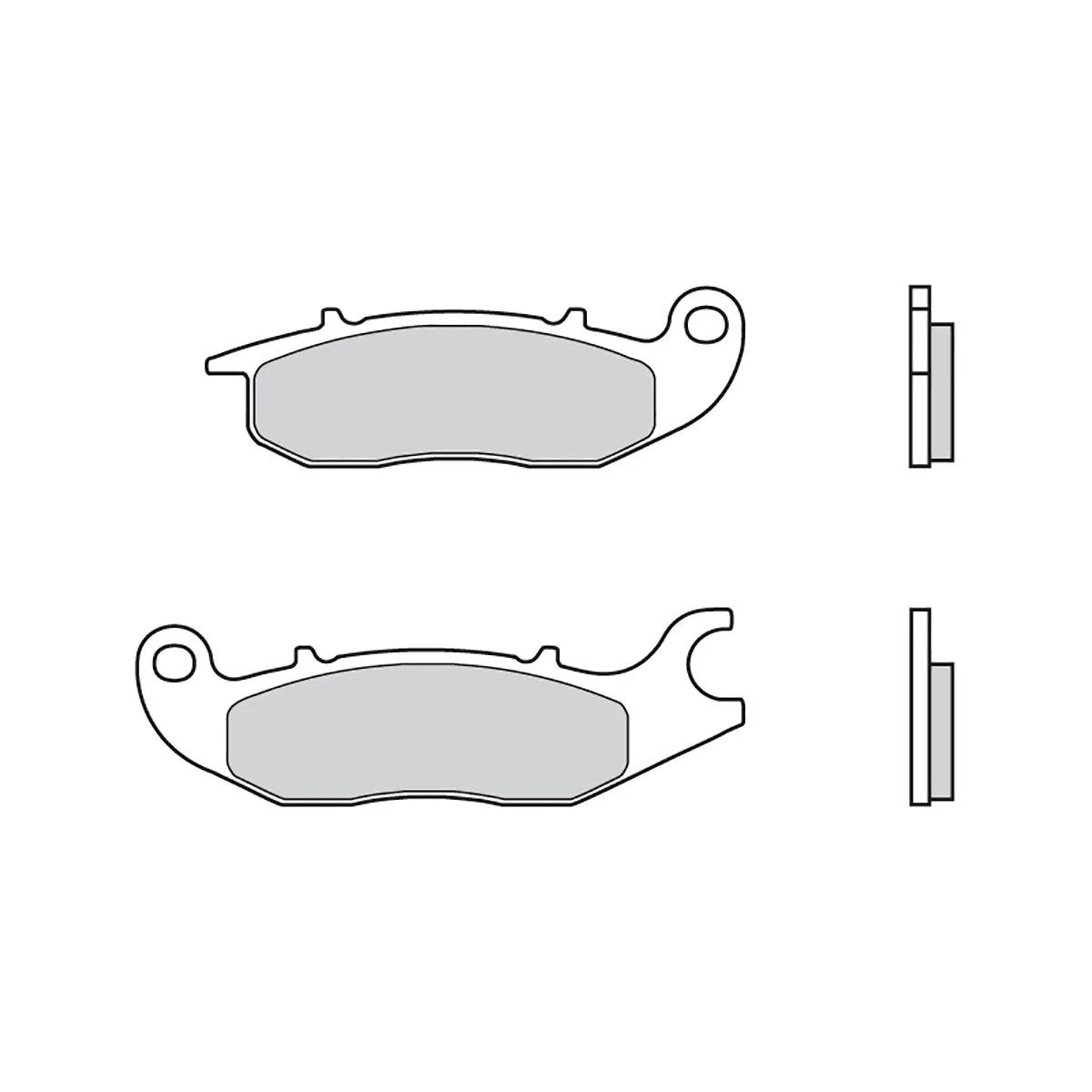 Pastiglie Brembo Freno Anteriori 07ho56.06 Per Honda Anf Innova 125 2003 > 2005-07HO5606-65021