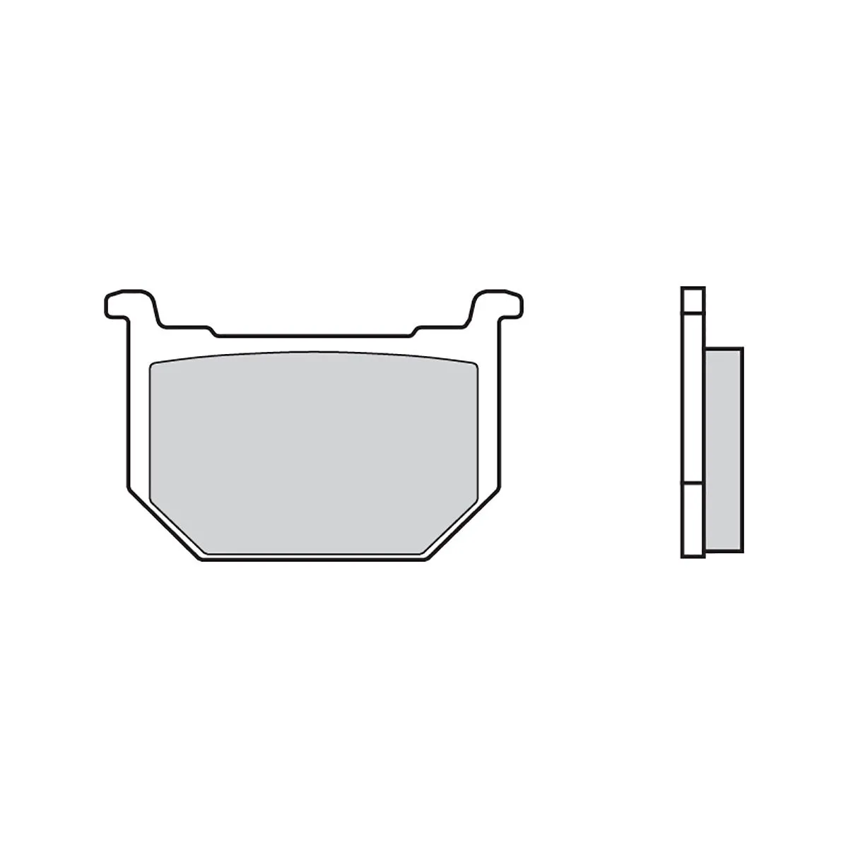 Pastiglie Brembo Freno Anteriori 07su03.12 Suzuki Gv Glg Madura 1200 1986 > 1988-07SU0312-81218