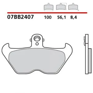 07BB2407 - Pastiglie Freno Brembo Carbon Ceramica (1 coppia per 1 disco) BMW vari modelli (vedi descrizione)