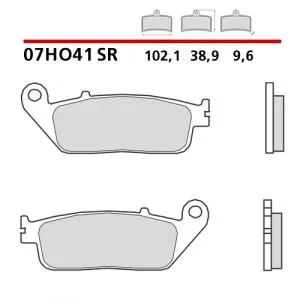 07HO41SR - Pastiglie Freno Brembo sinterizzate racing (1 coppia per 1 disco),