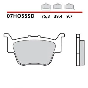 07HO55SD - PASTIGLIA Brembo MESCOLA SD per Honda (vedi descr.)