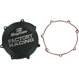 BOYESEN CC-38AB CLUTCH COVER FACTORY RACING ALUMINUM REPLACEMENT BLACK