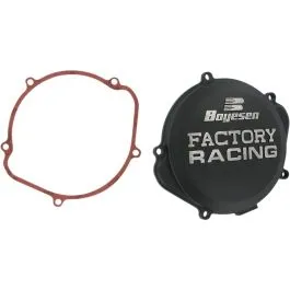 BOYESEN CC-07XB CLUTCH COVER FACTORY RACING ALUMINUM REPLACEMENT BLACK