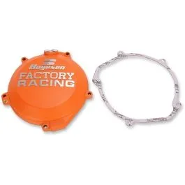BOYESEN CC-44CO CLUTCH COVER FACTORY RACING ALUMINUM CUSTOM REPLACEMENT POWDER-COATED ORANGE