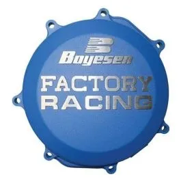 BOYESEN CC-42CL CLUTCH COVER FACTORY RACING ALUMINUM REPLACEMENT BLUE