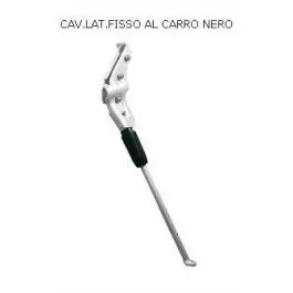 cavalletto post. fisso al carro nero