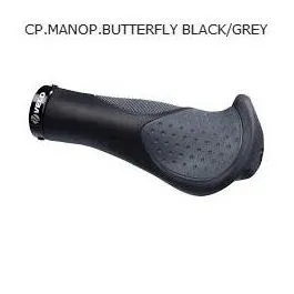 manopole mtb c.append. butterfly nero grigio