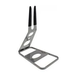 reggibici ruota post. acciaio