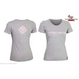 t-shirt tu code lady murales melange xs