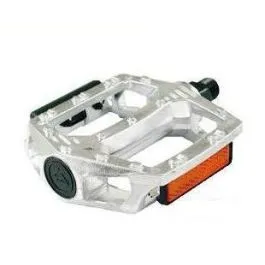 pedali bmx filetto fino 1/2 alluminio silver