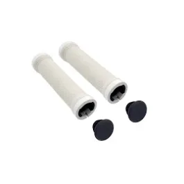 manopole mtb lock bianche gripper