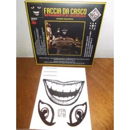 rifrangente casco sorriso