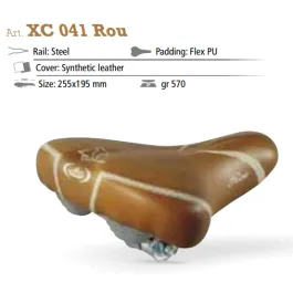 sella donna color cuoio s/molle