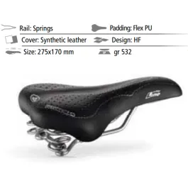 sella bici city-man c.skay nera