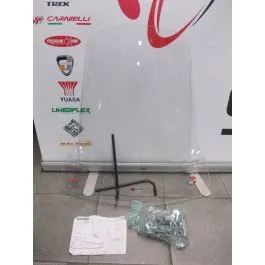 parabrezza kymco heroism 50 125 faco completo di attacchi