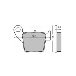 pastiglie 777 rms honda cr 125 250 cr-e cr-f