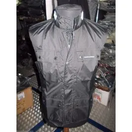 giubbino orazio smanicato nero tg s