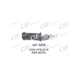 poggiapiedi moto con bullone